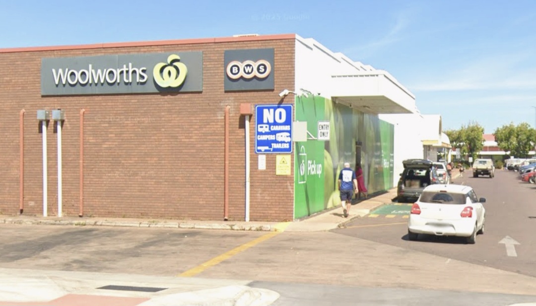 Katherine Woolworths building